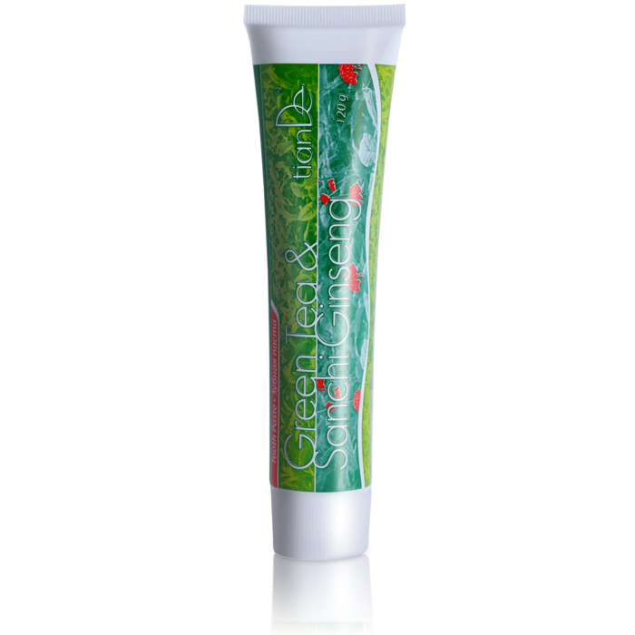 Toothpaste “Green tea + Sanchi ginseng”, Tooth & gum protection,120 g.       ◼3.5 POINTS