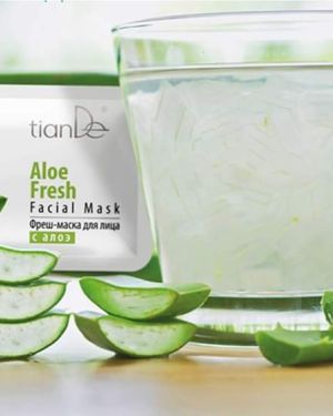 Aloe Fresh Facial Mask,1pc