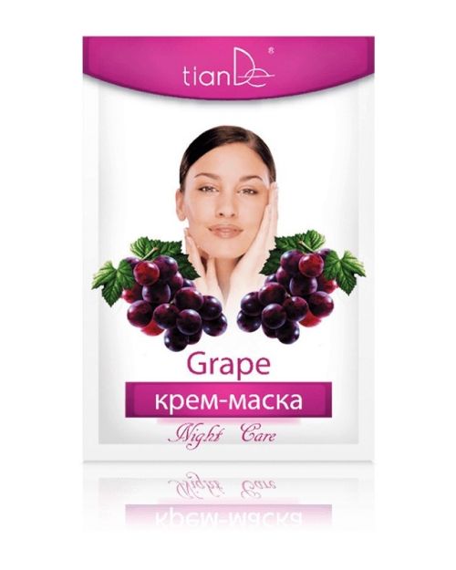 Night Cream Face Mask With Grape     SKU   50104