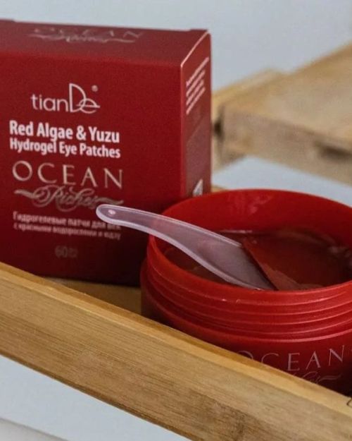 Red Algae & Yuzu Hydrogel Eye Patches,60pcs SKU 56005