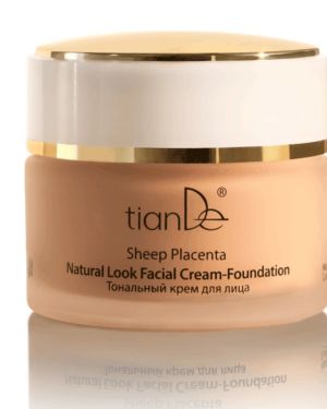 Sheep Placenta Natural Look Facial Cream-Foundation,50g     SKU: 10305/01/
