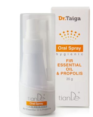 Tiande Fir Essential Oil & Propolis Hygienic Oral Spray 35g SKU 65914-1