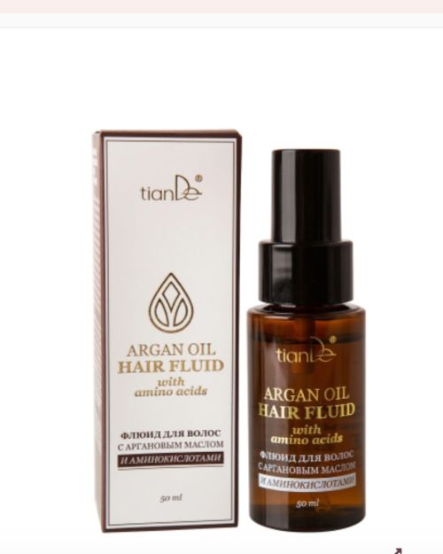 Argan Oil Hair Fluid with Amino Acids, 50ml,SKU 30158