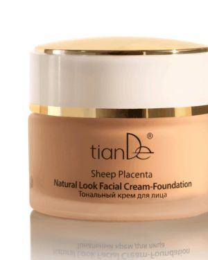 Sheep Placenta Natural Look Facial Cream-Foundation,50g  SKU: 10305