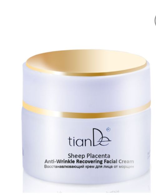 Sheep Placenta Anti-Wrinkle Recovering Facial Cream,50g  SKU: 10303